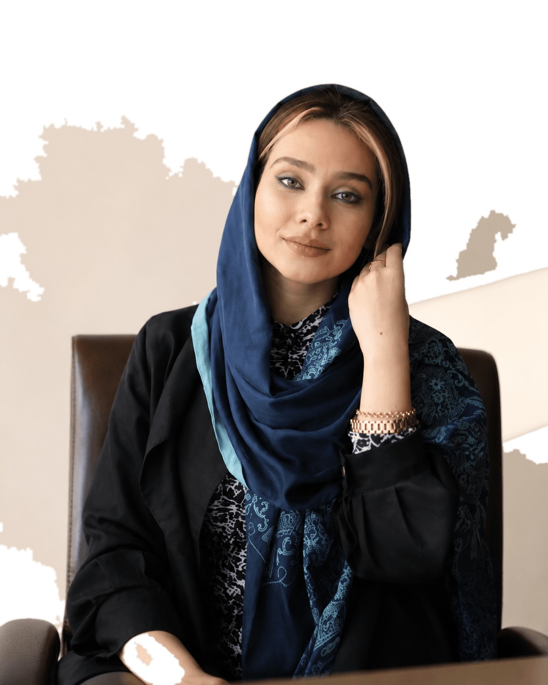 هستی وفاپور در فضای مشاوره